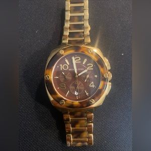 MK Tribeca Chronograph Watch in Gold